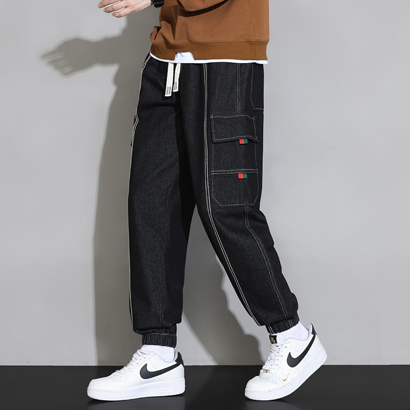 Retro-Workwear-Jeans für Herren