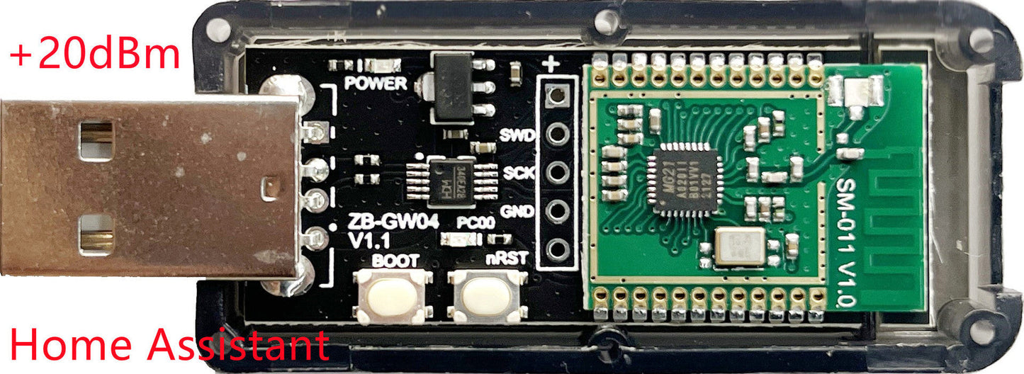 Silicon Labs EFR32MG21 Zigbee 30 USB-Dongle Heimassistent
