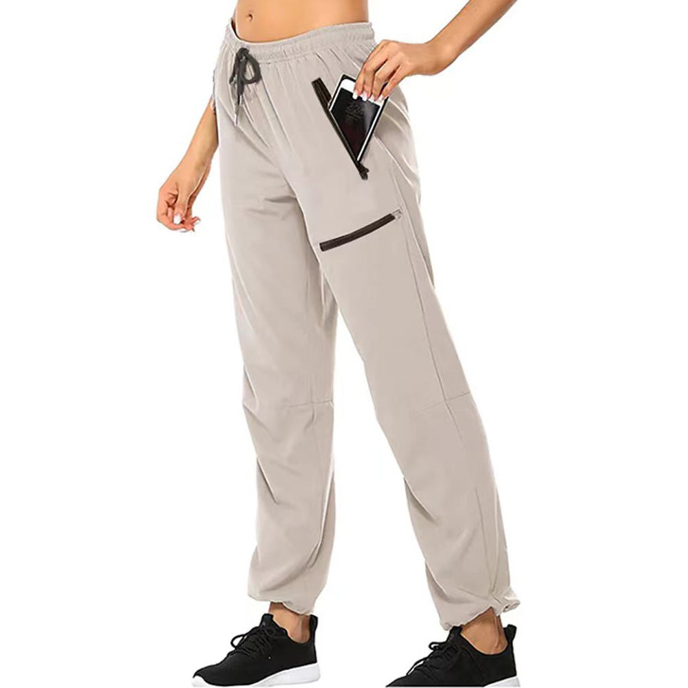 Sommer Dünne Wasserdichte Schnell trocknend Atmungsaktiv Stretch Wandern Jogging Berg Hose Männer