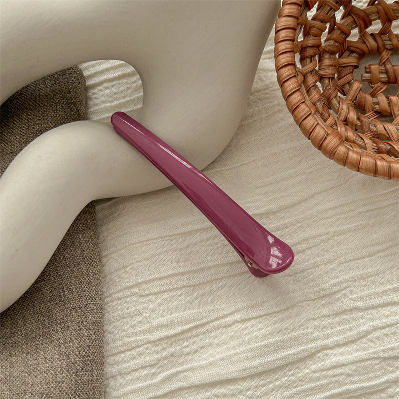 Nahtlose Entenschnabel Clip frauen Make-Up Lokalisierung Clip Seite