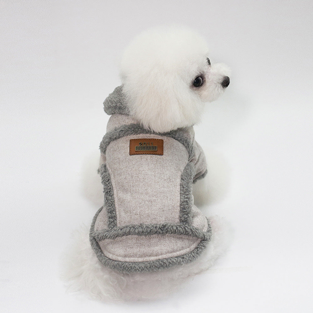Wintermode personalisierte Haustierkleidung