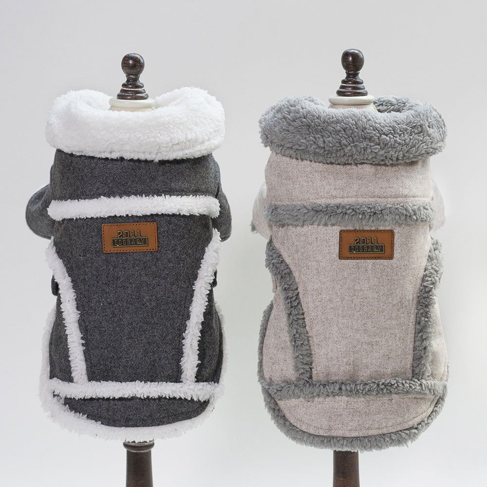 Wintermode personalisierte Haustierkleidung