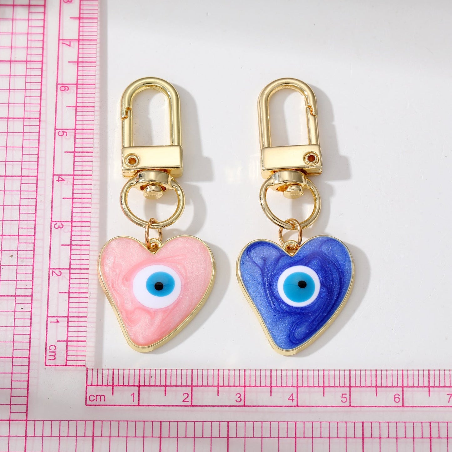 Minimalist Creative Quicksand Devil's Eye Pendant Keychain Pendant