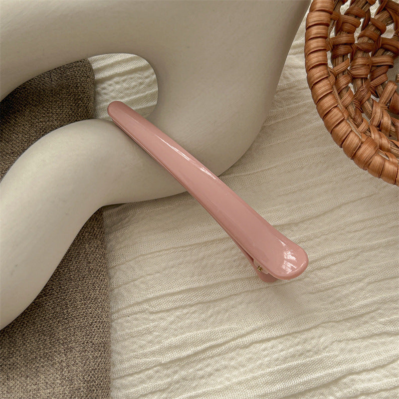 Nahtlose Entenschnabel Clip frauen Make-Up Lokalisierung Clip Seite