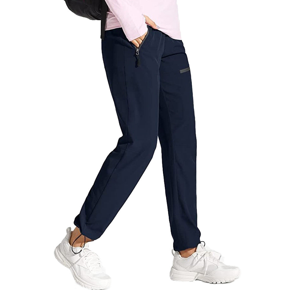 Sommer Dünne Wasserdichte Schnell trocknend Atmungsaktiv Stretch Wandern Jogging Berg Hose Männer