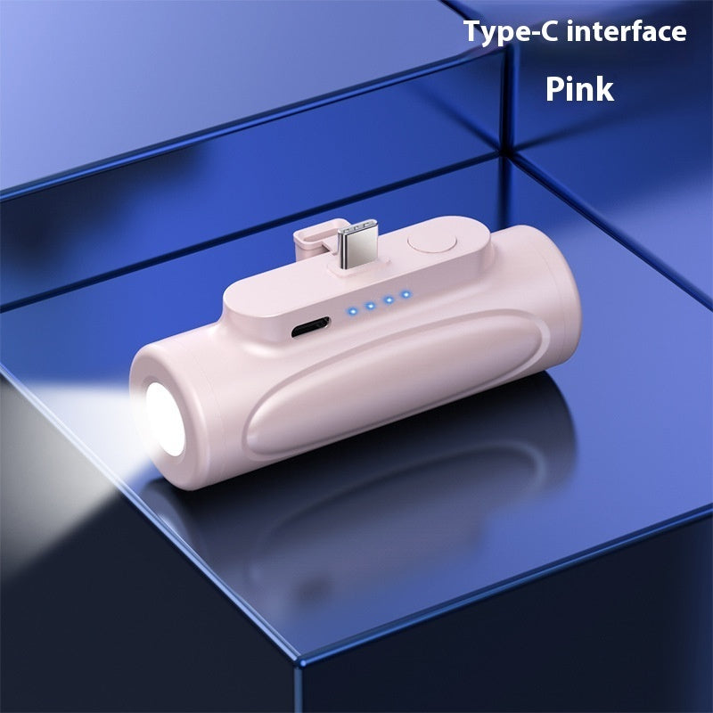 Kreative Power Bank Blendlicht-Taschenlampe