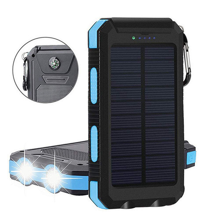 Solar Power Bank Outdoor Tragbarer Kompass Mobile