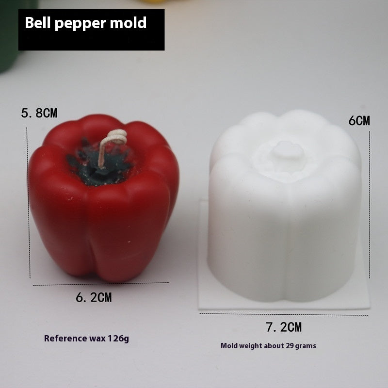 DIY hausgemachte Chili Duftkerze Mousse Kuchen Silikonform