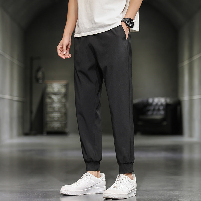 Herren Casual Hosen Trendy Marke Harlan Neun-Punkt-Strahl Hosen