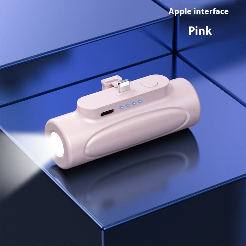 Kreative Power Bank Blendlicht-Taschenlampe