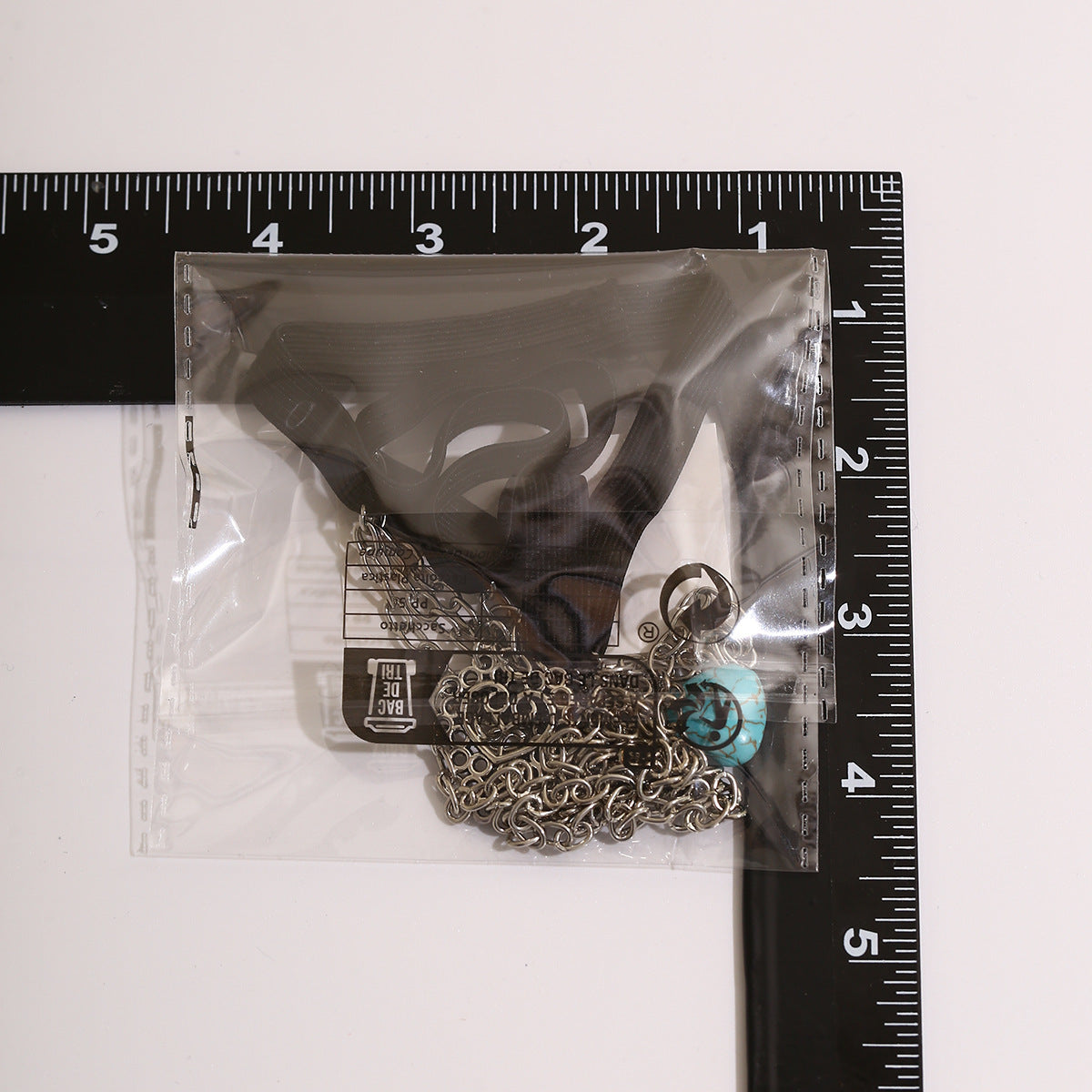 Totem Türkis Anhänger Quaste Oberschenkel Kette Weiblich