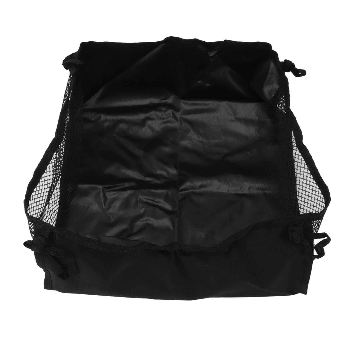 Wheelchair Underneath Bag 600D Oxford Cloth Movable Under Seat Basket for Rollator Walker Black