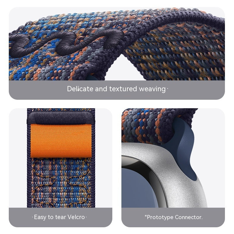 Gewebtes Sport-Loop-Klettband aus Nylon
