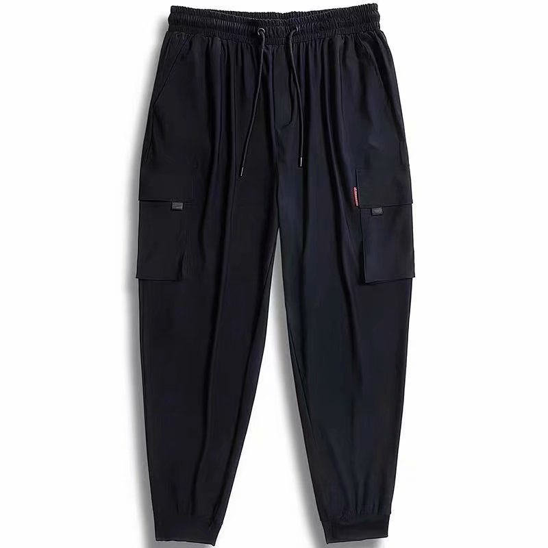 Modische dünne Sporthose aus Eisseide für Herren