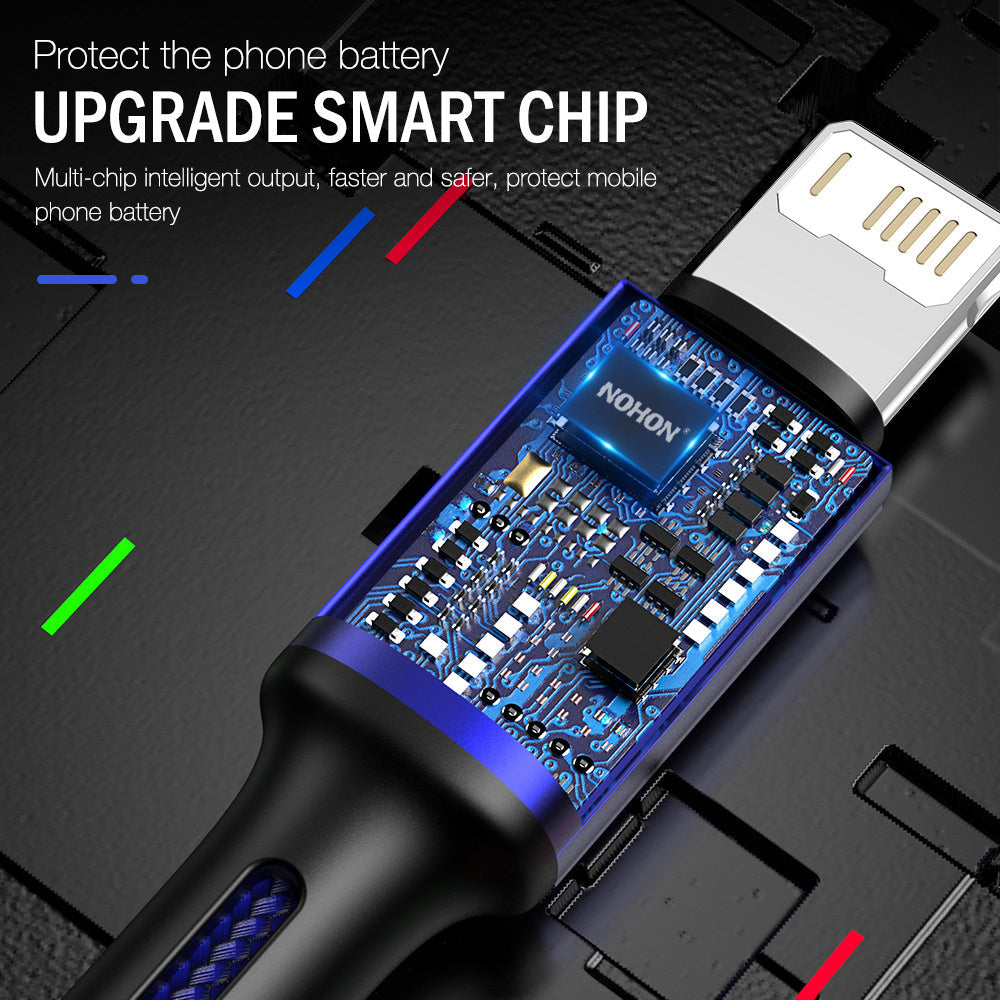 Aufladen des USB-Ladekabels für das Telefon