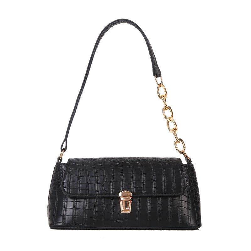 Französische Minderheit One-Shoulder Unterarm All-Match Baguette Tasche Trendy