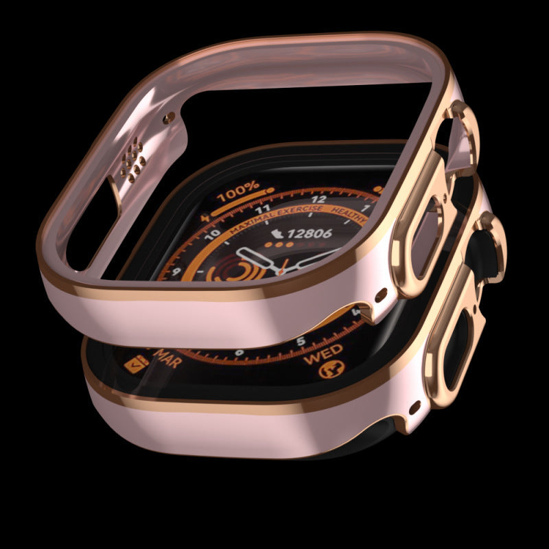 Schutzhülle AppleWatchUltra Case AppleWatch Zweifarbiges All-in-One-Case
