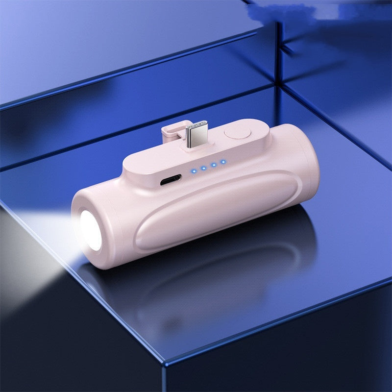 Kreative Power Bank Blendlicht-Taschenlampe