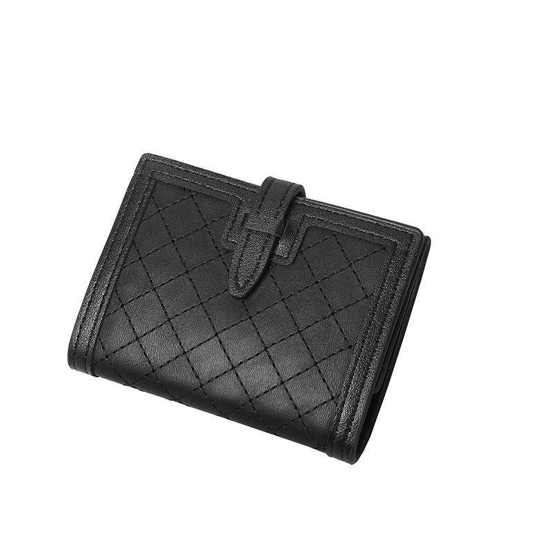 Wallet Short Japanese And Korean Simple And Compact Card Holder Student Style Multiple Card Slots