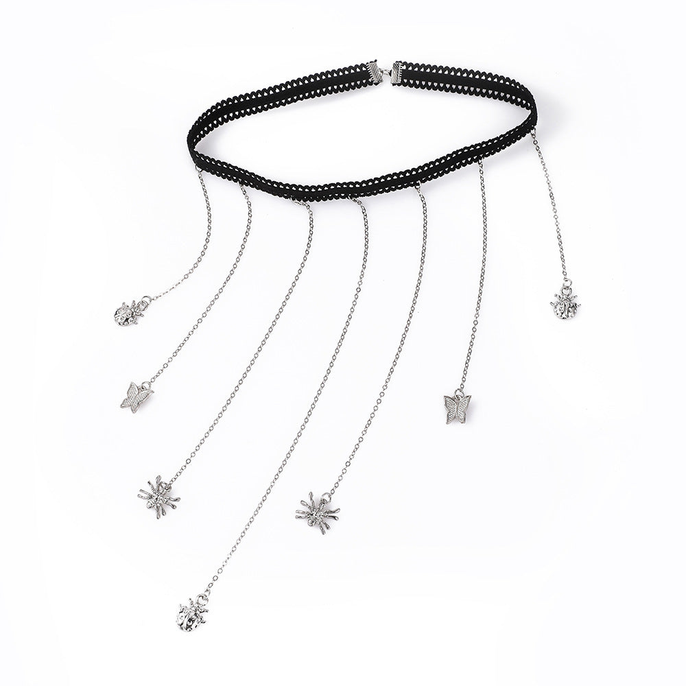 Auffälliges sexy Stretch-Beinarmband aus Spitze