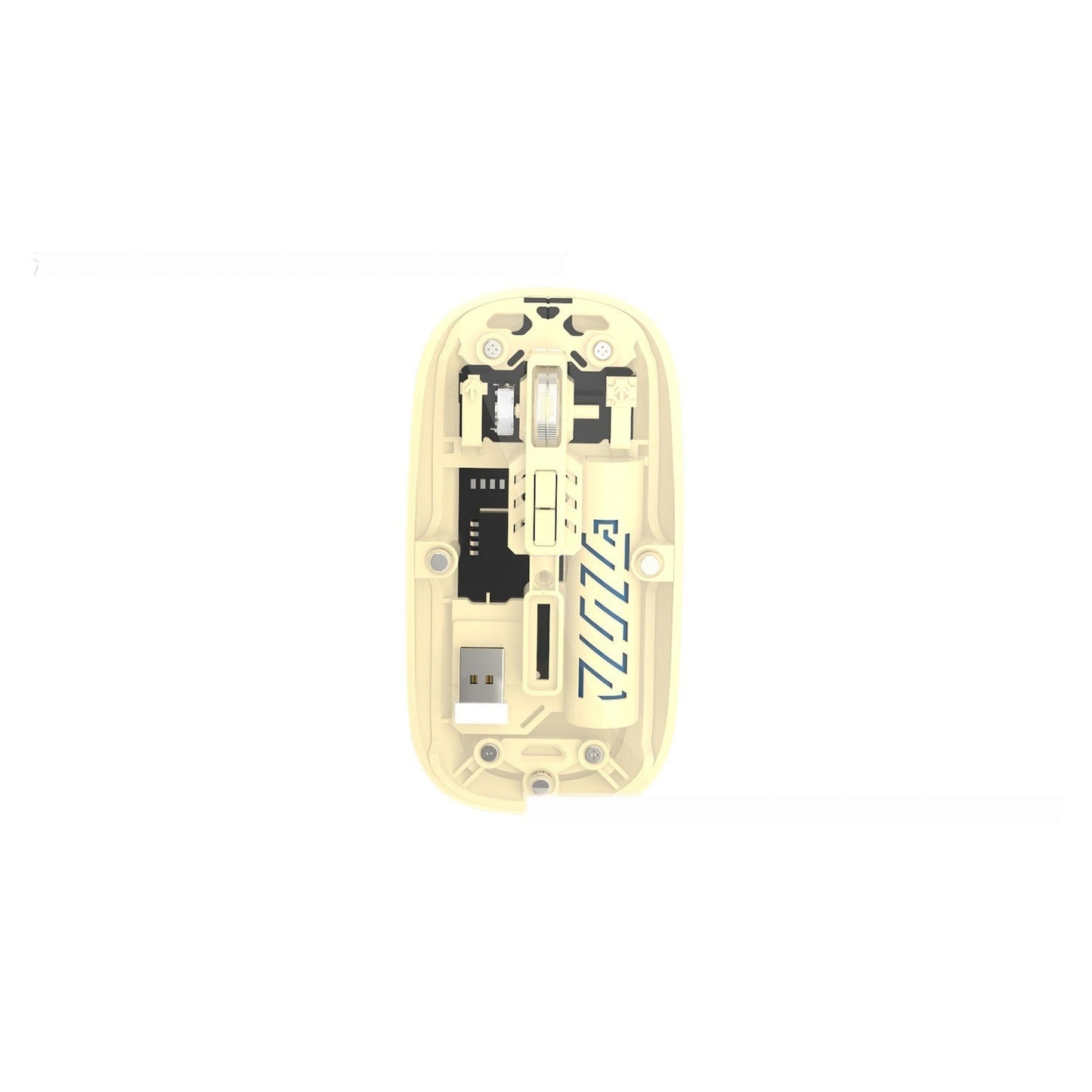 Wireless Transparent Typec Charging Mouse