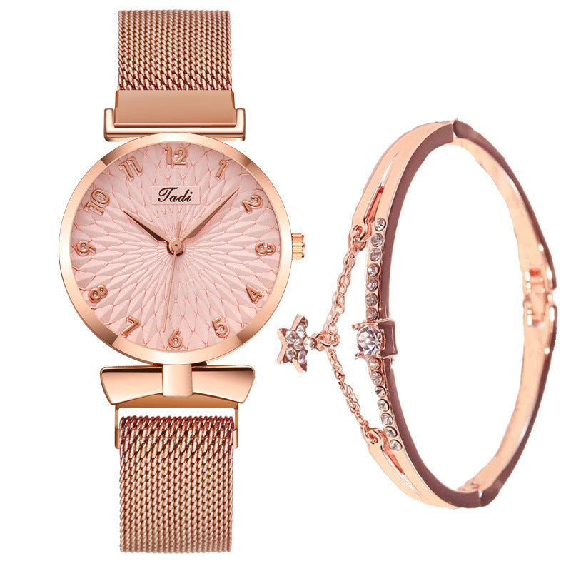 Anzug Damen Quarzuhr mit Armband