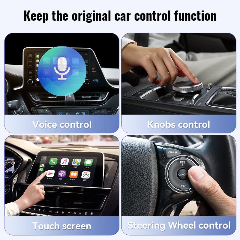 Mini 2-in-1CarplayUSB-Schnittstelle Drahtlose Daten