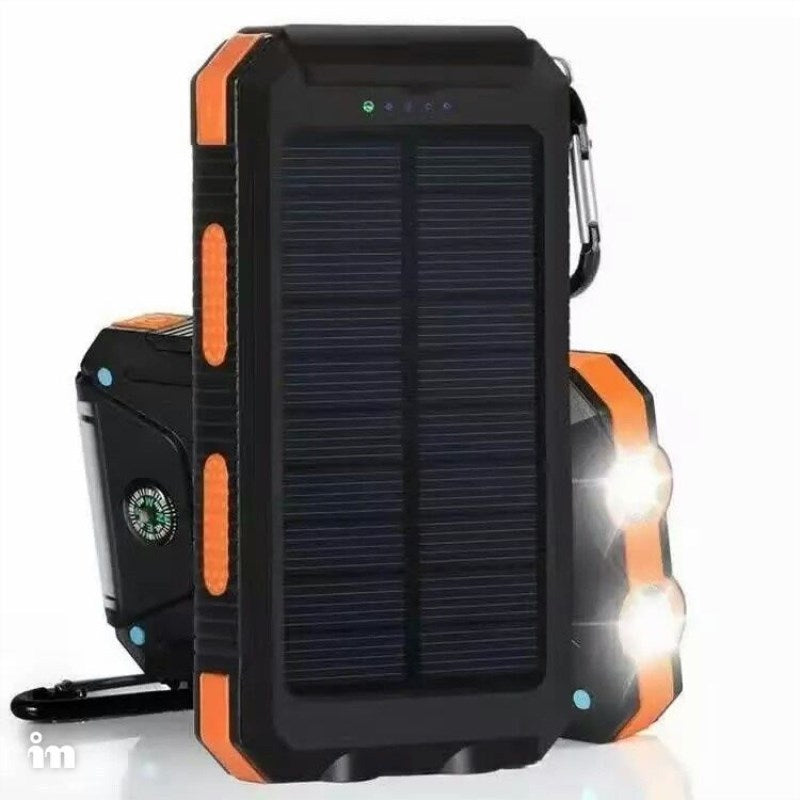 Solar Power Bank Outdoor Tragbarer Kompass Mobile
