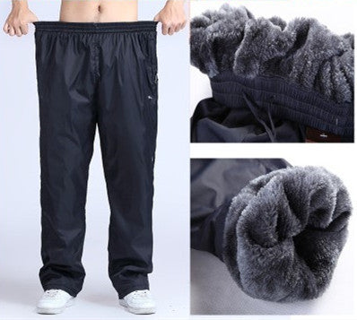 Outdoor Sports Storm Pants Herren Fleece und dick winddicht