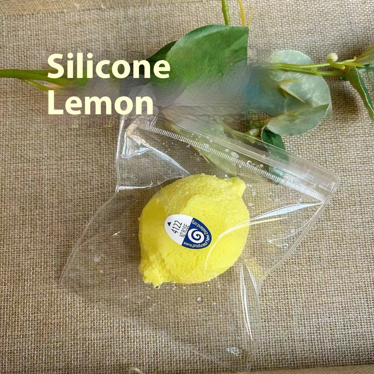 Zitrone Quetschen Spielzeug Simulation Druck Reduktion Spielzeug Schlamm Silikon