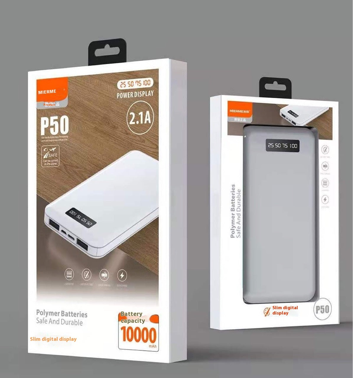 Neue ultradünne Polymer-mAh-Powerbank