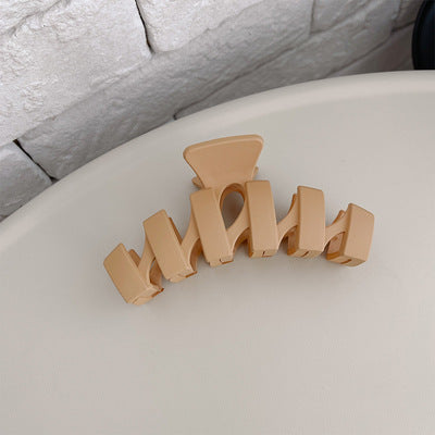 Große, mattierte Haarspange Simplicity Grip für Damen