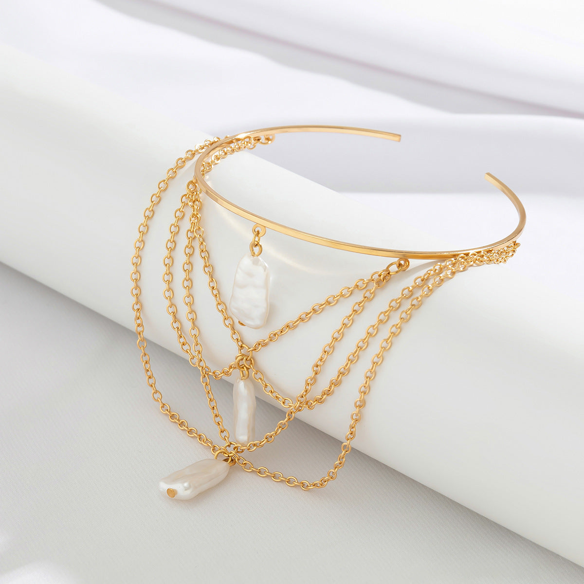 Armband mit Pailletten und Quaste für Damen