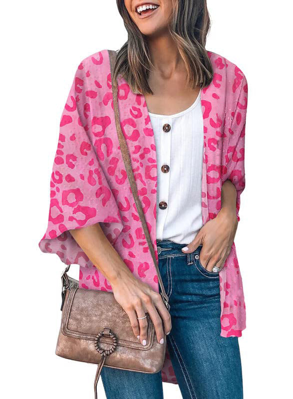 Fashion Flower Print Shirt Jacket Women Top
