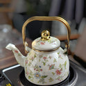 Enamel Enamel Outdoor Water Boiling Tea Making Special Metal Enamel Pot