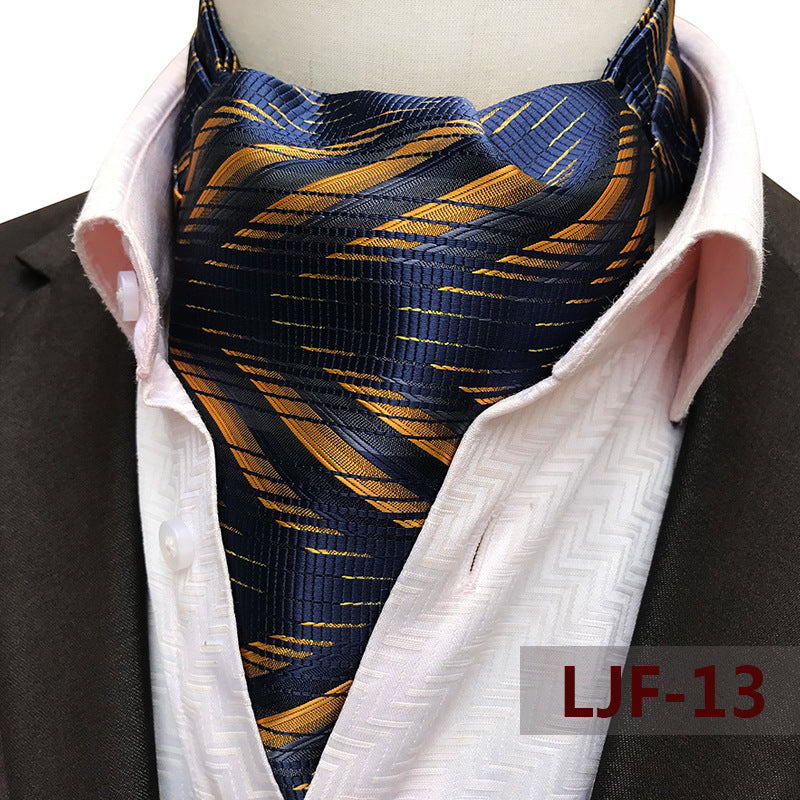 Herrenschal Jacquard Polyester Modisch und warm