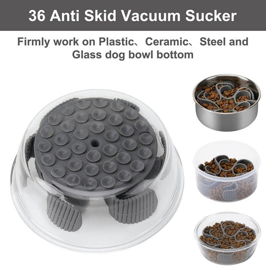 Hund Langsam Fütterung Schüssel Silikon Spirale Hundefutter Schüssel In Die Feeder Zu Die Fütterung Rate