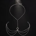 Sexy Diamant Nippel Kette Brust Halskette