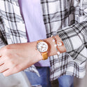 Einfache Mode Fünfzackigen Stern Leuchtende Uhr