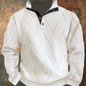 Frühling und Herbst Reißverschluss Digitaldruck Herrenpullover