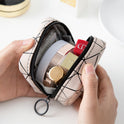 Lippenstift PU Wasserdichte Tragbare Mini Tasche