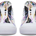 Modische Print Paar Low-Top Canvas Schuhe