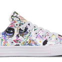 Modische Print Paar Low-Top Canvas Schuhe