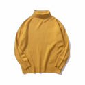 Einfache Neue Vielseitig Paar Rollkragen Pullover Retro Herbst Und Winter Neue