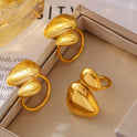 Geometric Irregular Smooth Opening Ring