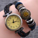 Vintage Craft Armbanduhr Damen Fashion Twist