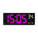 Kreative multifunktionale elektronische Uhr Einfache große Bildschirmuhr Multi-Gruppen-Alarm