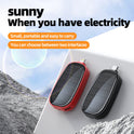 Mini-Solar-Notladegerät, tragbares kabelloses Netzteil