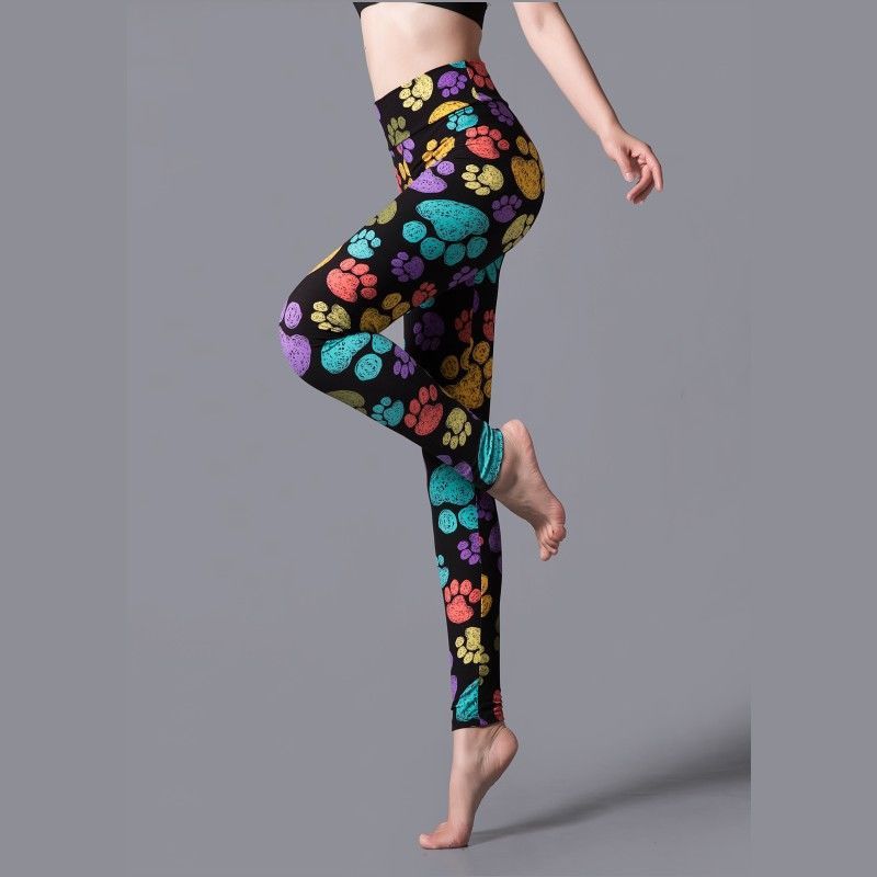 Bedruckte Yoga-Leggings