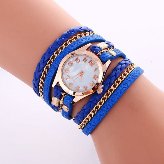 Böhmische Armbanduhr Armreif Uhr